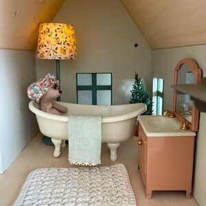 MAILEG Miniature Floor Lamp Dark Mint